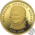 NMS, Togo, 1500 franków, 2006, Amadeusz Mozart