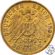 Niemcy, Prusy, 20 marek, 1898 A