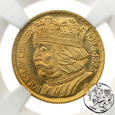 Polska, II RP, 10 złotych, 1925, Chrobry, NGC MS 65