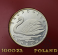 PRL, 1000 złotych, 1984, Łabędź PRÓBA