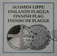 Finlandia, 10 euro, 2008, 90 rocznica - Flaga Finlandii