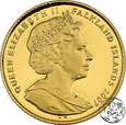 NMS, Falklandy, 1/25 korony, 2007, Brytania