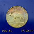 PRL, 100 złotych, 1978, Łoś 