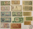 Czechosłowacja/ Rumunia, LOT banknotów- 15 szt