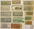 Czechosłowacja/ Rumunia, LOT banknotów- 15 szt