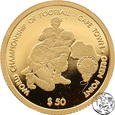 NMS, Namibia, 50 dolarów, 2009, FIFA World Cup 2010