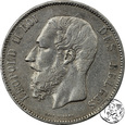 Belgia, 5 franków, 1873