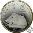 Hiszpania, 1000 peset, 1998, EXPO Lizbona