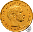 Dania, 10 koron, 1877