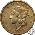 USA, 20 dolarów, 1874 S
