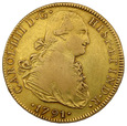 Meksyk, 8 escudos 1791, Karol IV