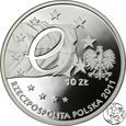 III RP, 10 złotych, 2011, Przewodnictwo w UE 
