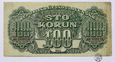 Czechosłowacja, 100 koron, 1944