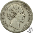Niemcy, Bawaria, 2 marki 1876 D