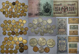 Rosja, kolekcja monet i banknotów, 1909-1992, 103 sztuki