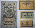 Rosja, kolekcja monet i banknotów, 1909-1992, 103 sztuki