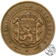 Luksemburg, 2 1/2 centimes, 1908
