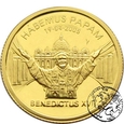 NMS, Liberia, 25 dolarów, 2005, Benedykt XVI