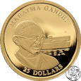 NMS, Liberia, 25 dolarów, 2001, Mahatma Gandhi 