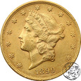 USA, 20 dolarów, 1899