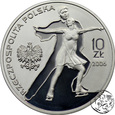 III RP, 10 złotych, 2006, Igrzyska Olimpijskie Turyn - łyżwiarstwo