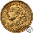 Szwajcaria, 20 franków, 1901 B