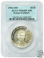 III RP, 10 złotych, 1998, gen. Fieldorf, PCGS PR 66