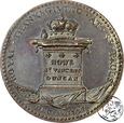 Wielka Brytania, medal/token dziękczynny, St. Paul, 1797, Milton