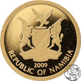 NMS, Namibia, 50 dolarów, 2009, FIFA World Cup 2010