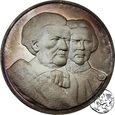 Niemcy, medal, 100 - lecie Festiwalu w Bayreuth, Ag 999, 1976