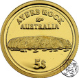 NMS, Wyspy Fidżi, 5 dolarów, 2006, Ayers Rock