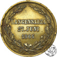 Niemcy, medal, 1866, Bitwa pod Langensalza, Jerzy V
