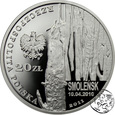 III RP, 20 złotych, 2011, Smoleńsk 