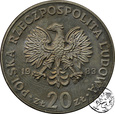 PRL, 20 złotych, 1983, Nowotko