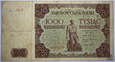 Polska, 1000 złotych, 1947 E