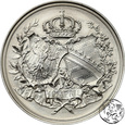 Prusy, Brandenburgia, medal jubileuszowy, srebrne gody, 1873-1898