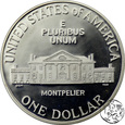 USA, dolar, 1993, Madison