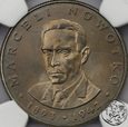 Polska, 20 złotych, 1983, Nowotko, NGC MS 64