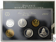 Polska, monety obiegowe, zestaw rocznikowy 1982