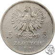 II RP, 5 złotych, 1930, Sztandar