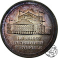 Niemcy, medal, 100 - lecie Festiwalu w Bayreuth, Ag 999, 1976