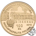 Polska, III RP, 100 złotych, 2010, Auschwitz