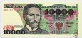Polska, 10000 złotych, 1988 BE