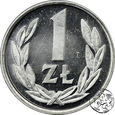 PRL, 5 złoty, 1989 - Lustrzanka