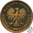 PRL, 2 złote, 1987 - Lustrzanka