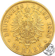 Niemcy, Prusy, 20 marek, 1888 A
