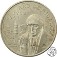 Meksyk, 5 pesos, 1953, Miguel Hidalgo