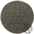 Prusy, Brandenburgia, 1 Guter Pfen, 1743