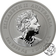 Australia, 1 dolar, 2021, Rok Wołu, uncja srebra