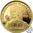 NMS, Wyspy Dziewicze, 10 dolarów, 2011, Anna Boleyn